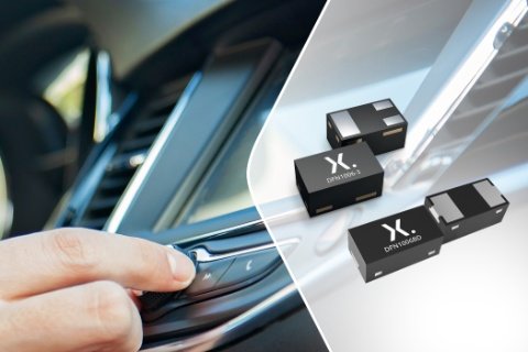 Ultra-low capacitance ESD protection diodes from Nexperia protect automotive data interfaces